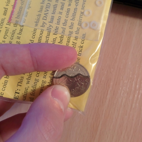 X Bite vai Folding Coin 50 eiro centi (gimmick)